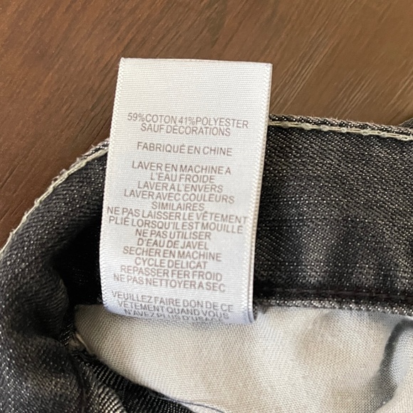 Levis 505 Regular Boys Men 16 Reg Blue Gray 28x25 - Picture 7 of 7